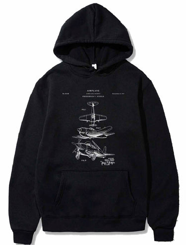 Airplane, Airplane Patent, Aviation Gift For PULLOVER THE AV8R